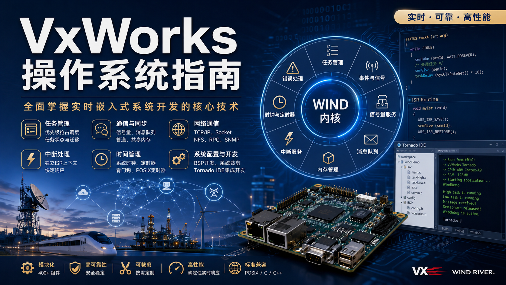 VxWorks RTOS Tutorial: Architecture, Task Management